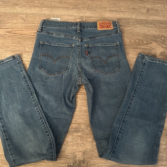 LEVIS 312 shaping slim high waisted jeans 26 - Picture 2 of 7